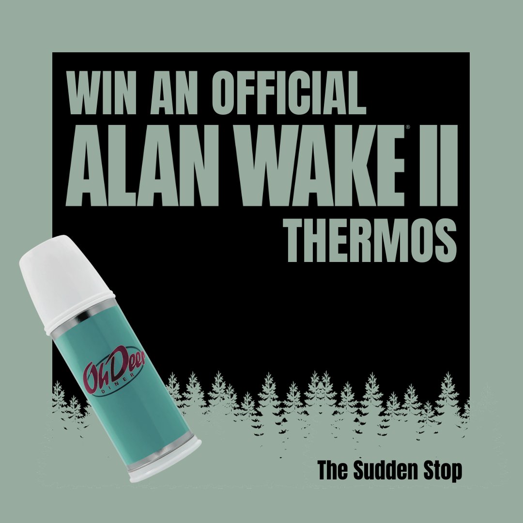 3rd October 2023 <br> <i>Alan Wake 2</i>'s Oh Deer Diner Thermos