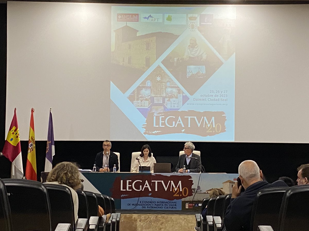 DehesaZacatena's tweet photo. Acaba la tercera edición de @legatum20 en #Daimiel.
Nos vemos pronto hablando de #patrimonio, #cultura, #museos, #arqueologia y #documentos. https://t.co/VsfMNwglea