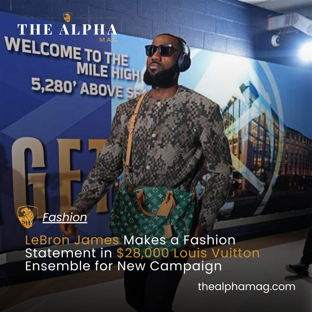 Thealpha_mag's tweet photo. @KingJames ’ appearance in a $28,000 @LouisVuitton outfit for his new campaign signifies a bold and groundbreaking collaboration between two icons.

Read for more: https://t.co/C351QqtX0I
#thealphamag #thealpha #fashion #louisvuitton #lebronjames #brands #style https://t.co/BpPyOdYOq3