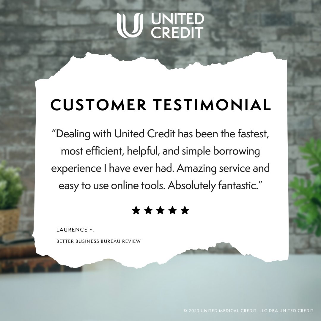 MedicalCredit's tweet photo. Want a financing option for your business that customers will love? We have over 1600 reviews from our borrowers with an average rating of 4.9 stars out of 5. Get started with us for free today: https://t.co/jW4vVlSwcA #customerfinancing #fivestars https://t.co/tCPdIP8Pb5