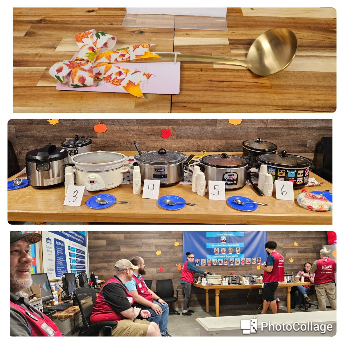 Chili Cook off today at S1861! who will win the golden Ladle! <a href="/billmann1861/">Bill Mann</a> <a href="/AndyD3579/">AndyD3579</a> <a href="/4martinsnow/">Martin Nieves</a> <a href="/Keith_lowes1861/">Keith pettit</a> <a href="/JaneenV_HRBP/">Janeen Valdes</a>