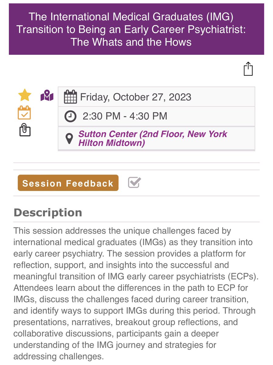 #IMGs come join us for a conversation on transitioning to #ECP 
#MedTwitter #AcademicTwitter #PsychTwitter #AcademicChatter #Psychiatry