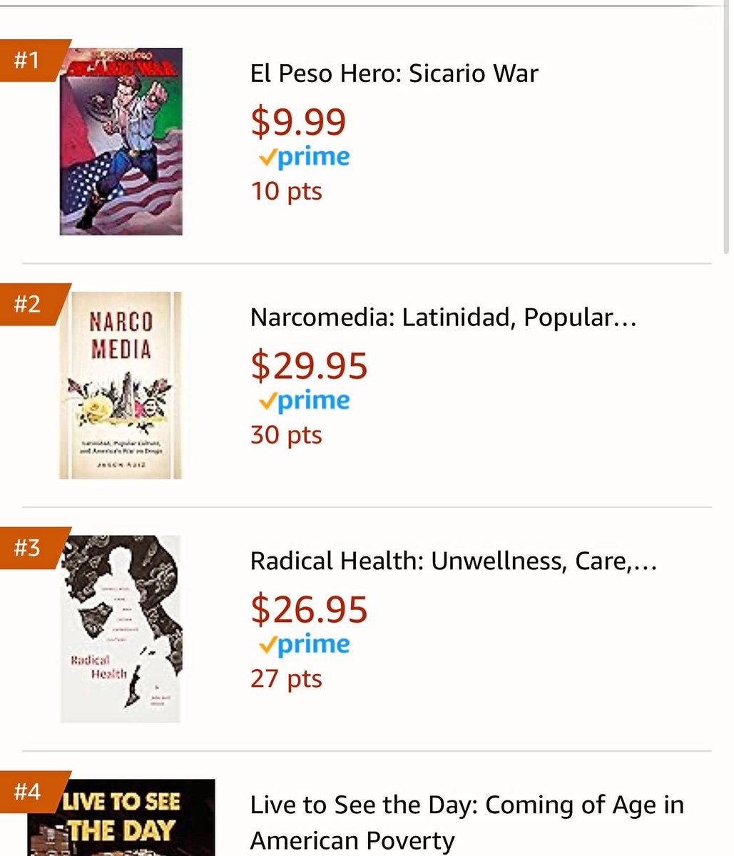 ElPesoHero's tweet photo. El Peso Hero: Sicario War is currently the #1 New Release under the Hispanic American Demographic Studies! #borderhero #latine #elpesohero @AmazonPub
Order Today!
El Peso Hero: Sicario War https://t.co/M3BeHxLMTt
#publishing #comics #riobravocomics #BorderHero @followers https://t.co/Lrd9YRf0e0