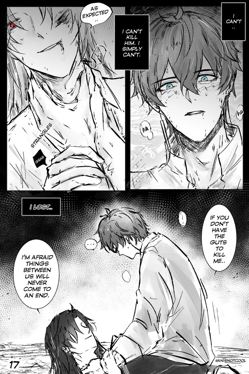 anisnotcool's tweet photo. [ ⚔️🍁 modern AU, post-breakup ] (part 12 - END ) 
Finally I have time to finish this series. Although it ended kinda abruptly, i hope you guys still like it 🌹  
.
#renheng #刃恒 https://t.co/CRiPbzmmml