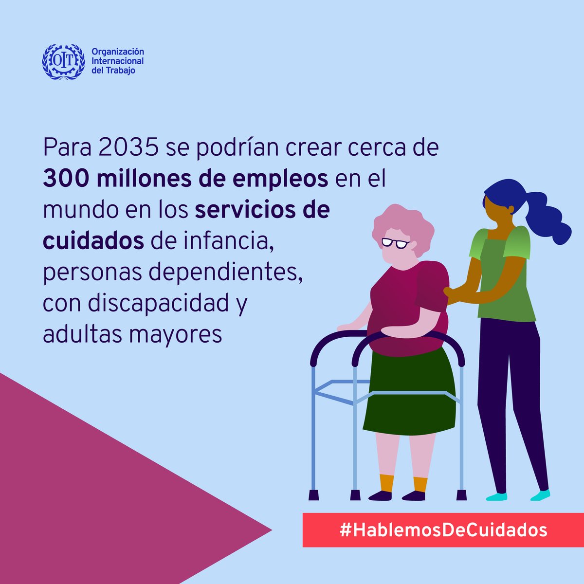 Profesionalizar y certificar el trabajo de los #cuidados es crucial para garantizar #TrabajoDecente a quienes los prestan y cuidados de calidad a quienes los reciben​.

Experiencias de Instituciones de #FormaciónProfesional de #AméricaLatina 👉​ ilo.org/americas/sala-…

#CareDay