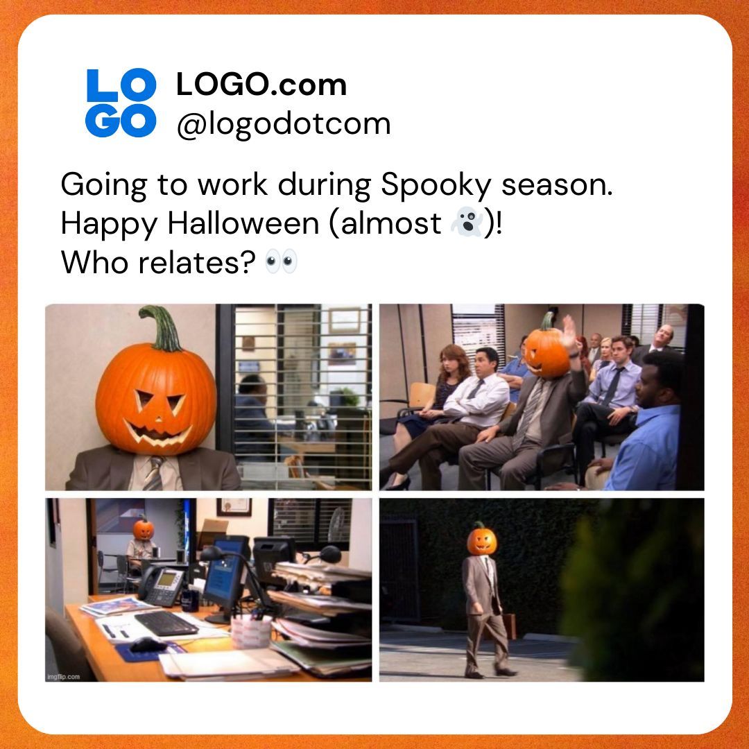 Heading to work like a Halloween pro 🎃 We wish you a frightfully good weekend ahead. Let us know your plans! 👇