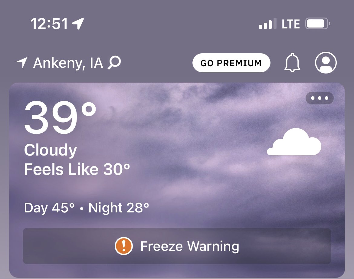 DoerflerJared's tweet photo. My father in law worked in a door factory for 39 years - blue collar as it gets. 

Started playing golf in his mid-20s. 

It’s 39 with a wind chill of 30. I told him I wasn’t playing today. 

He told his daughter to divorce me. 

So I’m in the front seat of his truck going to the golf course. 

Dude is obsessed with golf and I love it. 

His over/under on cigars is 5. 

Let’s have a day.