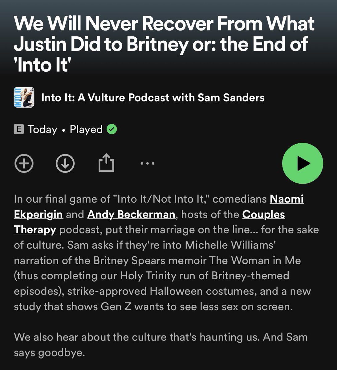 Sam Sanders tweet media