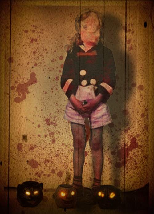 Creepy old picture with my colors

#spookybabe #spookygirl #spookyqueen #halloween #ilovehalloween #everydayishalloween #octobersoul #Halloween  #Halloween2023 #halloweencostume #knife #blood #gore #pumpkin #horrorfam #horror #HorrorCommunity