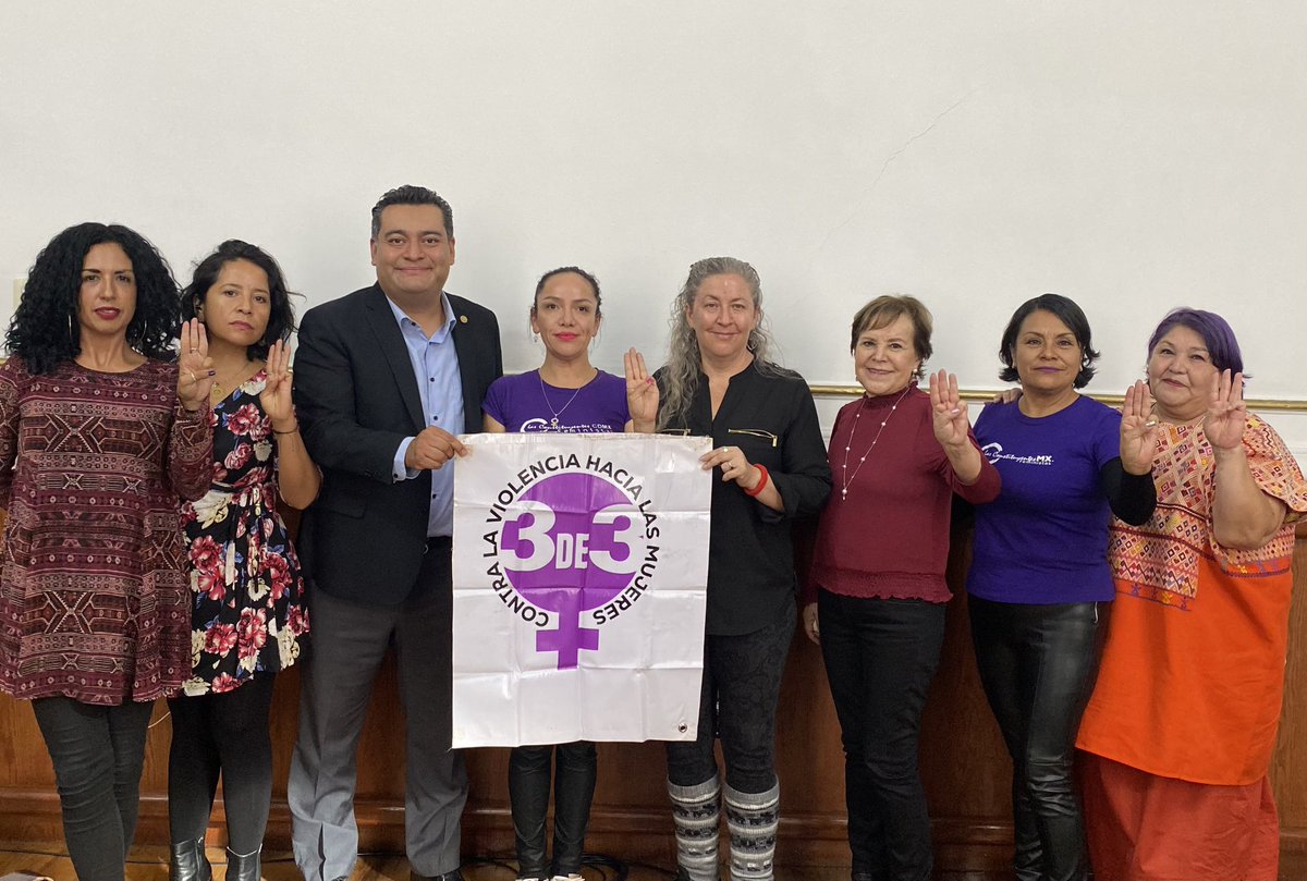 🔥Tendremos Reforma Constitucional en CDMX, recibimos el compromiso de aprobar la #3de3VsViolencia en próximos días en el <a href="/Congreso_CdMex/">Congreso de la Ciudad de México</a> por parte de la Dip. <a href="/anafrancismor/">Ana Francis Mor (Ana Francis LBP)</a> Pdnta. de Igualdad y el Dip. @diegogarrido_ Pdnte. de Puntos Constitucionales. #CavazosViolador <a href="/marield87/">𝙼𝚊𝚛𝚒𝚎𝚕 𝙰𝚕𝚋𝚊𝚛𝚛𝚊𝚗</a>
