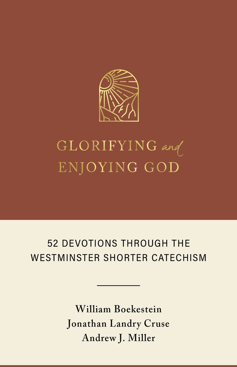 guiltgracepod's tweet photo. 🚨 GIVEAWAY 🚨

We're giving away William Boekestein, @jonathanlcruse, and @AndrewMillerOPC's new @RHB_Books work, "Glorifying and Enjoying God!"

Follow and Retweet to enter.

Winner announced tonight at 6 PM PST! https://t.co/iNKyBdmx2p
