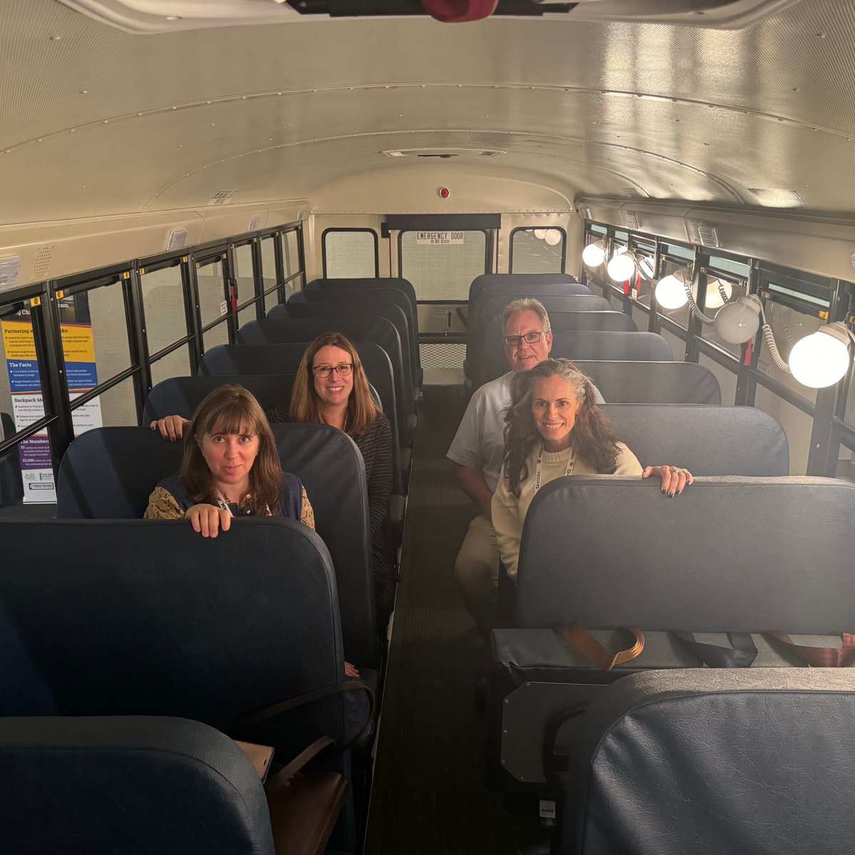 Board members getting the facts about electric school buses at the New York State School Boards Association annual conference in Buffalo.