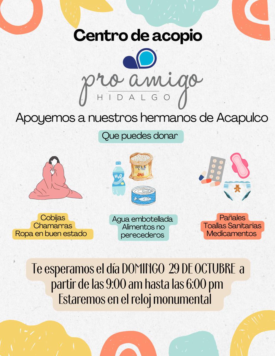 Andres_Chavez_P's tweet image. Ayudemos a nuestros hermanos de Acapulco.

Hoy nos necesitan.

#EsMomentoDeAyudar #ProAmigoHidalgo