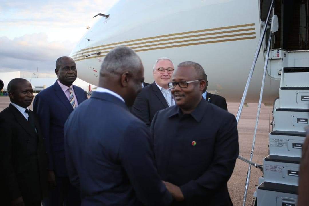 jmthystere's tweet photo. Sommet des 3 bassins.
Le Président bissau-guinéen, Son Excellence Monsieur Umaro Sissoco Embaló, est arrivé à Brazzaville, ce Vendredi 27 octobre 2023. 

#S3B 
#Sommet3bassins https://t.co/wrrpw0eGhz