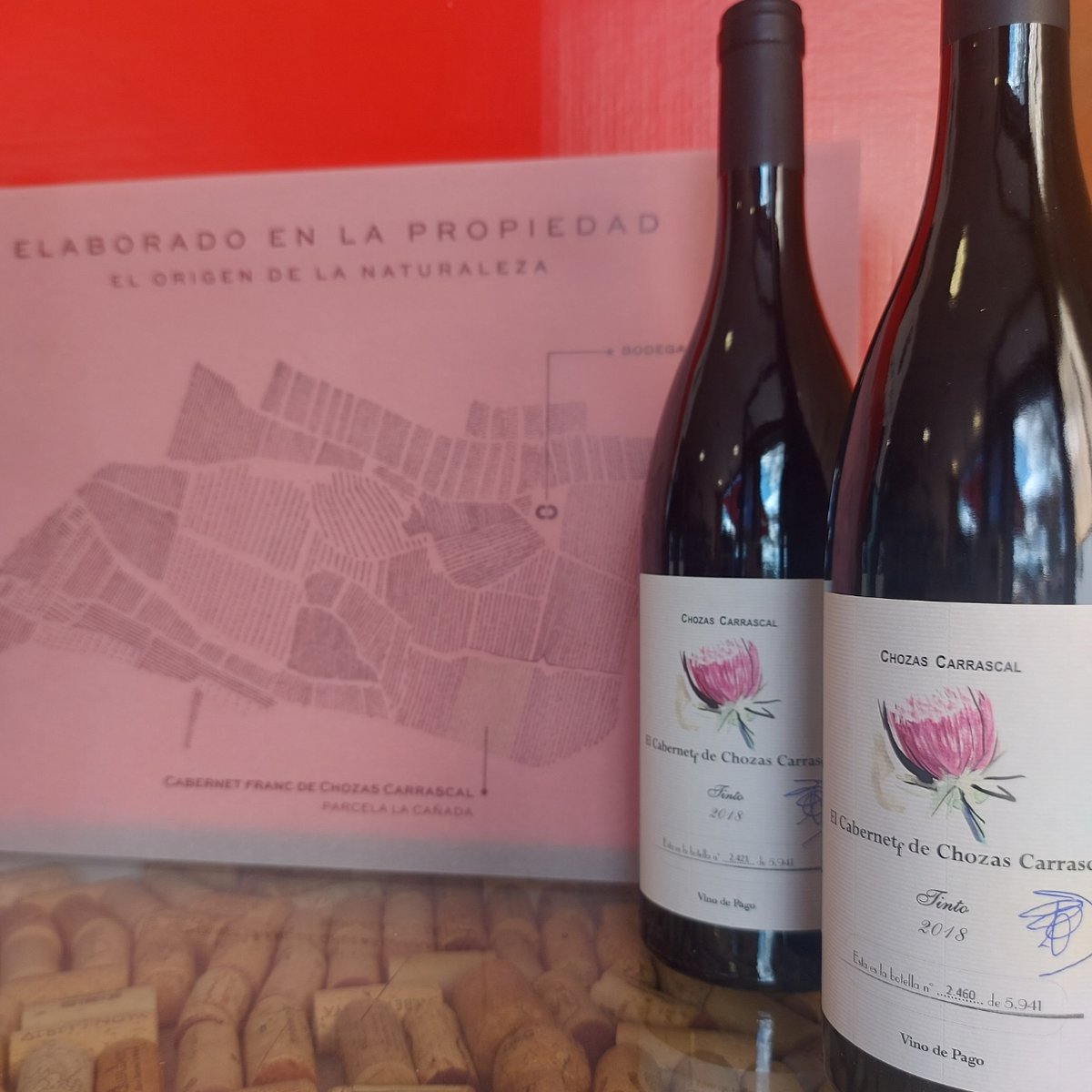 NOVEDADES: 
El Cabernet-f de Chozas Carrascal.

Repite conmigo, Cabernet Franc ....
Cabernet  Franc .....
Cabernet Franc ......

Se acercan fiestas 😉
Ya disponible en tienda y web.