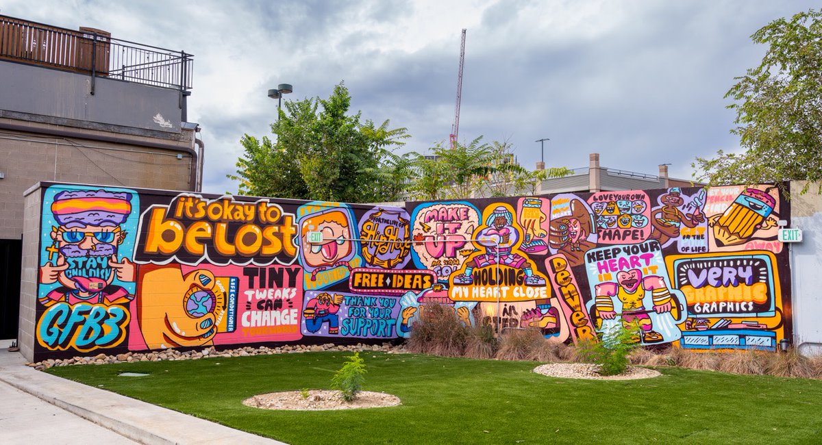 Finished mural by <a href="/_gfb3/">George F. Baker III</a> for DENVER WALLS 2023

📍 2743 Blake St. (in the <a href="/ybrestaurants/">Yardbird Table & Bar</a> yard)

Thank you Yardbird for providing this wall for the community 🙏