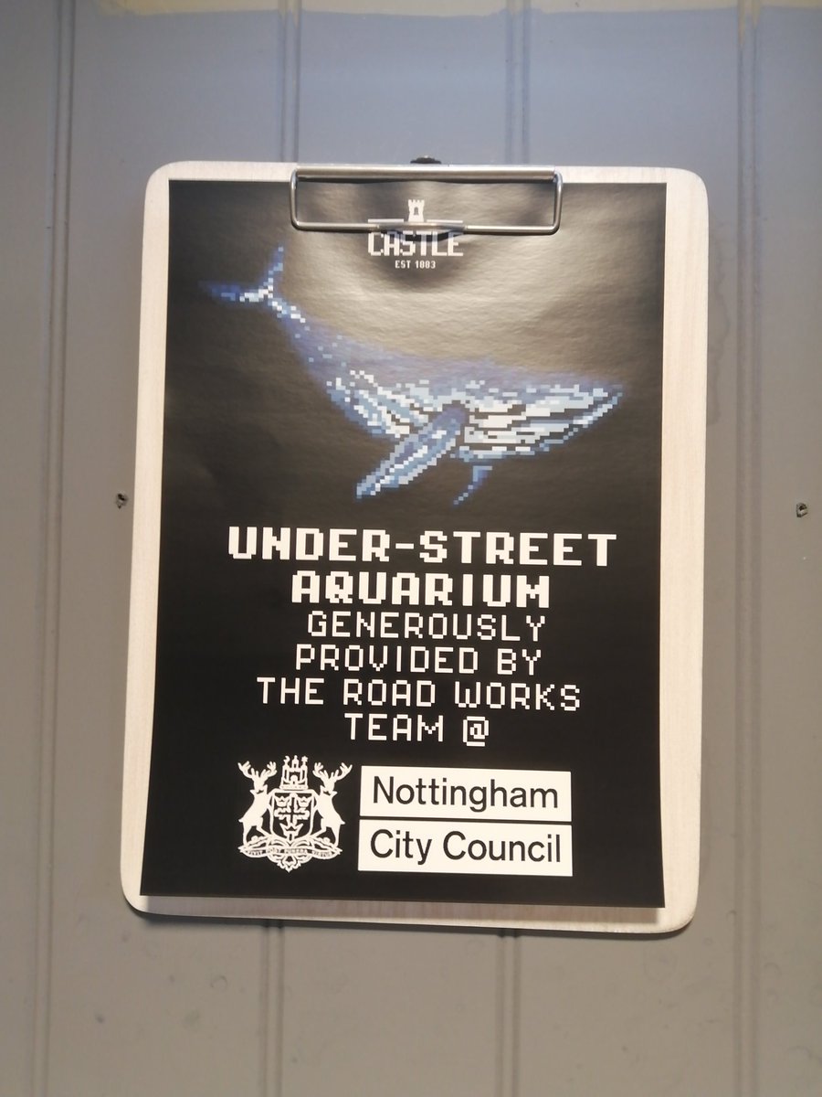 LisaPerfidious's tweet photo. Also, I went to a museum today, as part of a @MuseumsAssoc Midlands meet up, and DIDN'T photograph any museum signage.
However the basement of The Crown pub? Top points for comedic/taking shots at the local council.
#signagesaturday entries abounded https://t.co/QUWkncsXep