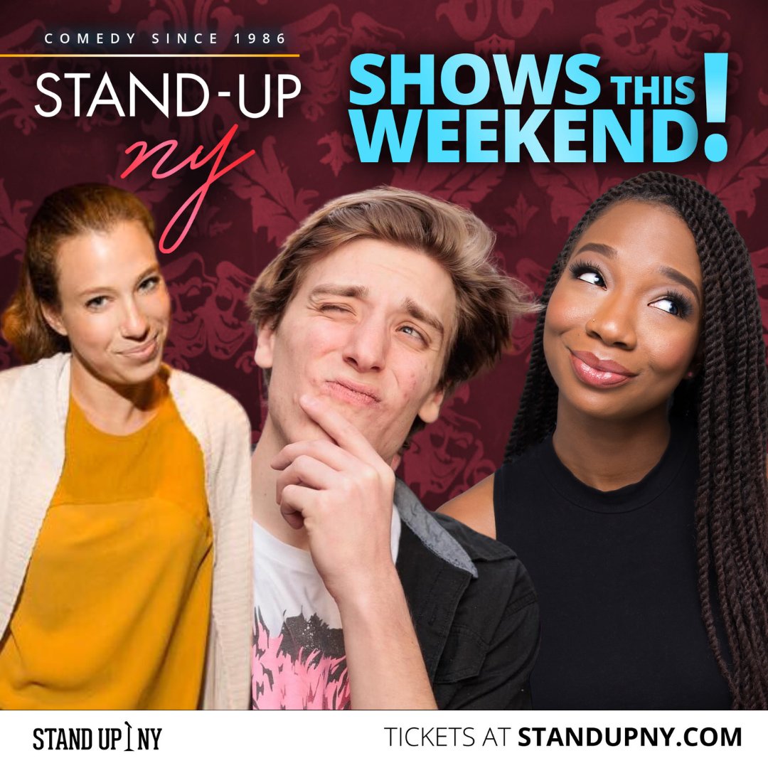 Only TREATS this HALLOWEEKEND at Stand Up NY! Check out the lineups and get your tickets at standupny.com/upcoming-shows…