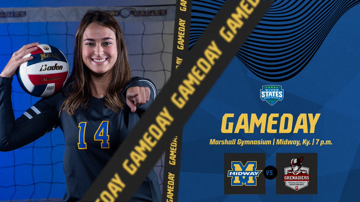 GoMidwayEagles's tweet photo. π¨ GAMEDAY π¨
#MidwayWVB π IU Southeast
π: Marshall Gymnasium (Midway, Ky.)
β°: 7 p.m. ET
π: https://t.co/HDHgC7Y3lJ
πΊ: https://t.co/tuNr0wB2UL https://t.co/FhuVP1IvsB