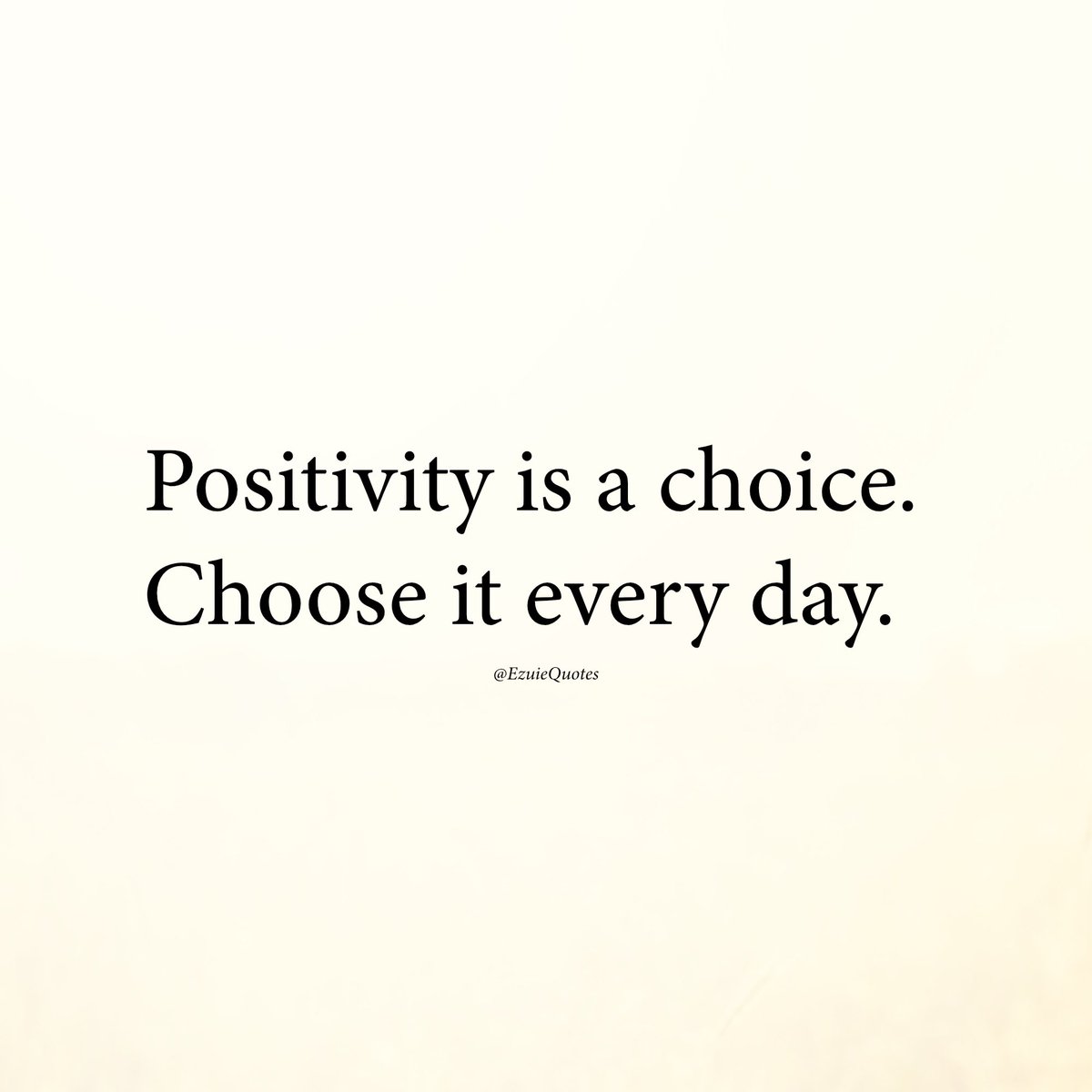 Life is short. Choose wisely.