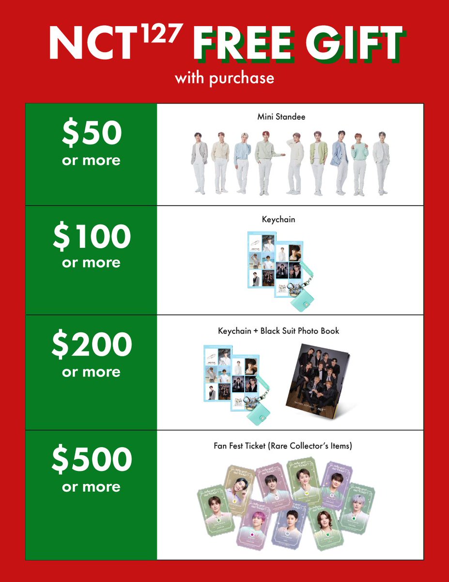 naturerep_oc's tweet photo. Stacking more NCT merch for the holiday season💚☺️ The popular photo album keychain is back. NCT Fan Fest tickets for orders over $500. Shop with us at Nature Republic in the #irvinespectrum

#NCT127 #NCT127_FactCheck_불가사의 #NCT재현  #NCT마크 #NCT도영 #NCT127merch https://t.co/HPltI02rLK