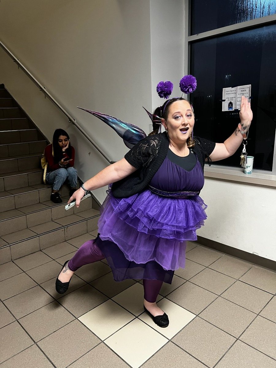 It's Spirit Day at HHS and we've got the best spirit fairy ever! Happy HOCO '23! Let's Go WILDCATS! 
<a href="/HumbleISD_HHS/">Humble High School</a> 
<a href="/hhscte_a/">Humble HS CTE Ambassadors</a> 
#ShineALightHHS on #MOREIN24