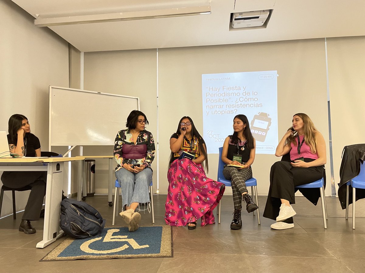 quintoelab's tweet image. Hoy acompañamos a @pdeloposible en el #ForoLatam de Medios Digitales para hablar de cómo la radio comunitaria —y sus territorios— existen porque resisten. 🎉🙌