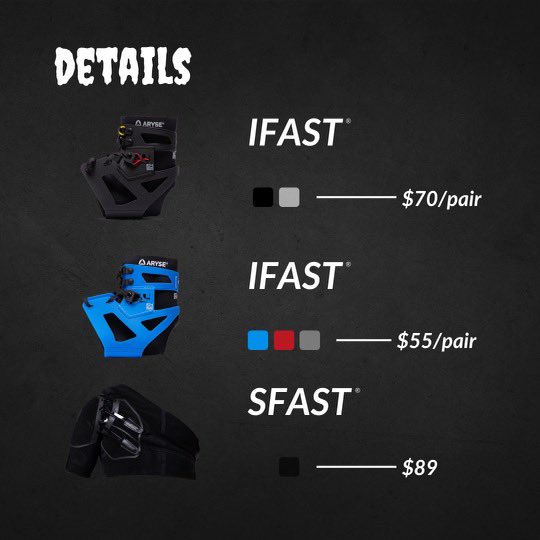 Who's ready to trick-or-treat!? 👻 Slide for details, grab the IFAST &amp; SFAST this Halloween weekend MAJOR sale. Code TREAT at checkout to stock up! 

*While supplies last. Offer is valid on orders placed Oct. 27-30. Cannot be combined with previous orders. ARYSE.com