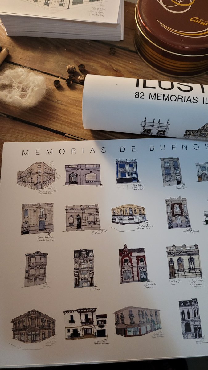 Gente querida: son 126 las arquitecturas identitarias ilustradas
Les cuento que éste proyecto es 100% autogestionado!

Si lo sienten Valioso y Necesario, agradezco la acción de comprar obra, sumar con un cafecito o adquirir la Lámina ó Poster que prepare especialmente 
Gracias!