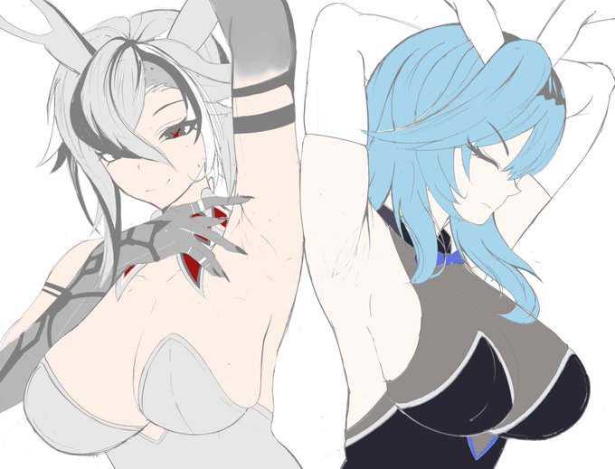 why is it 75+ degrees at the end of october   anyway have some genshin bunny pits but this time with<a href="/tag/nnn"class="tags"><span>#nnn</span></a>