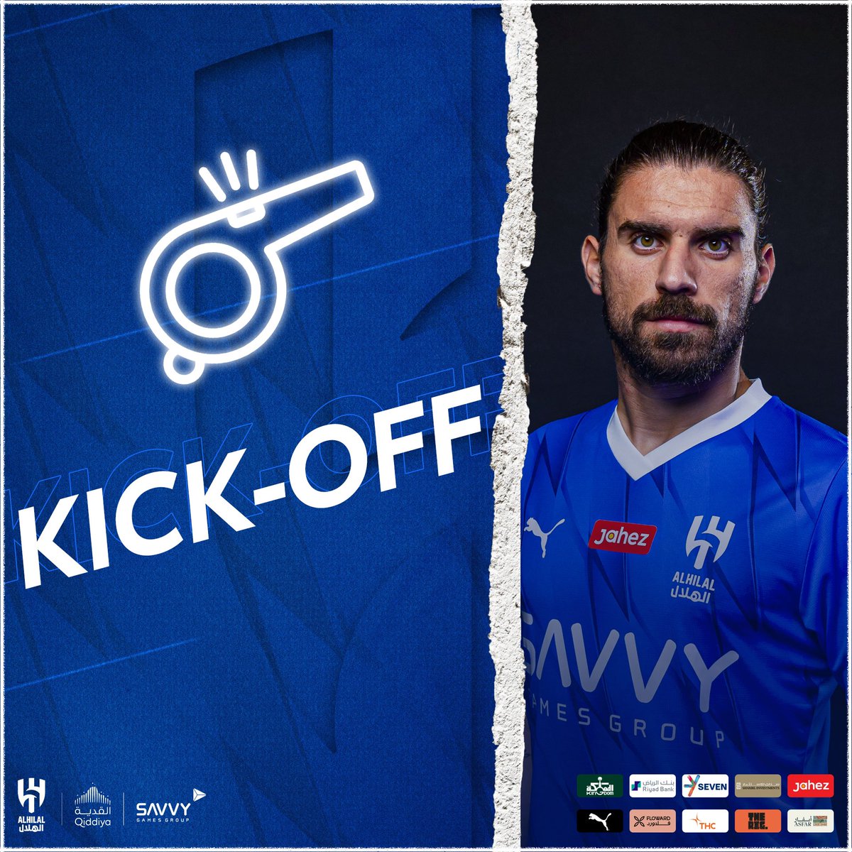 Alhilal_EN's tweet photo. It’s underway 🔛
All the best 💙
#AlHilal 😍
#AlHilal_AlAhli ⚽️ https://t.co/OqjzylWW0x