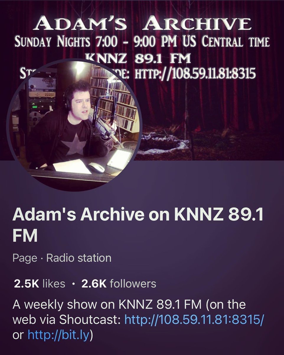 philfallway's tweet photo. This week, “Gone” got its first radio play on Adam’s Archive on KNNZ 89.1! In the lead up to their Halloween fundraiser this weekend, I’ll be performing LIVE on KNNZ - TONIGHT (10/27) from 8-9pm!🤘🎃👻
http://108.59.11.81:8315/
#knnz891fm 
#liveradio
#philfallway
#halloween https://t.co/a0F0Jj9Vjm