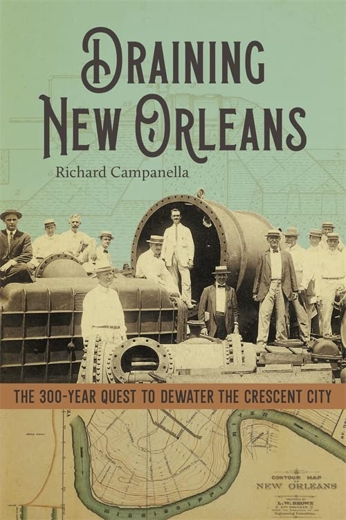 Hope to see you tomorrow (Saturday October 28) at the State Capitol @LABookFest , where I will be speaking on 'Draining New Orleans,' published by @lsupress louisianabookfestival.org @TulaneArch