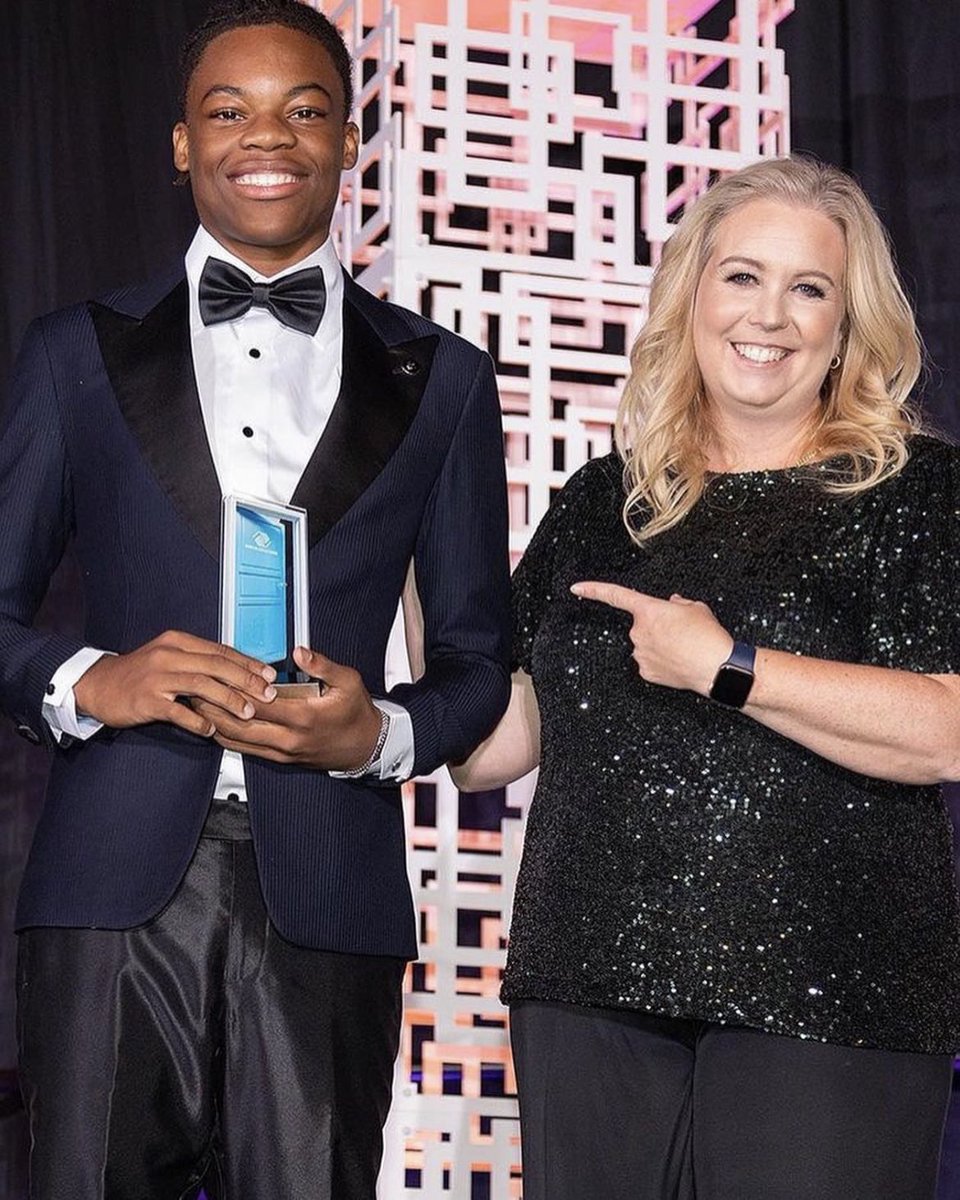 MartinWarriorBB's tweet photo. Congratulations to our very own Maddox Harrold, named as the Tarrant County Youth of the Year for Boys and Girls Clubs of Greater Tarrant County.  Maddox will be delivering the game ball to the mound prior to Game 1 of the World Series tonight. #WarriorBasketball https://t.co/DOVJA8TQTS