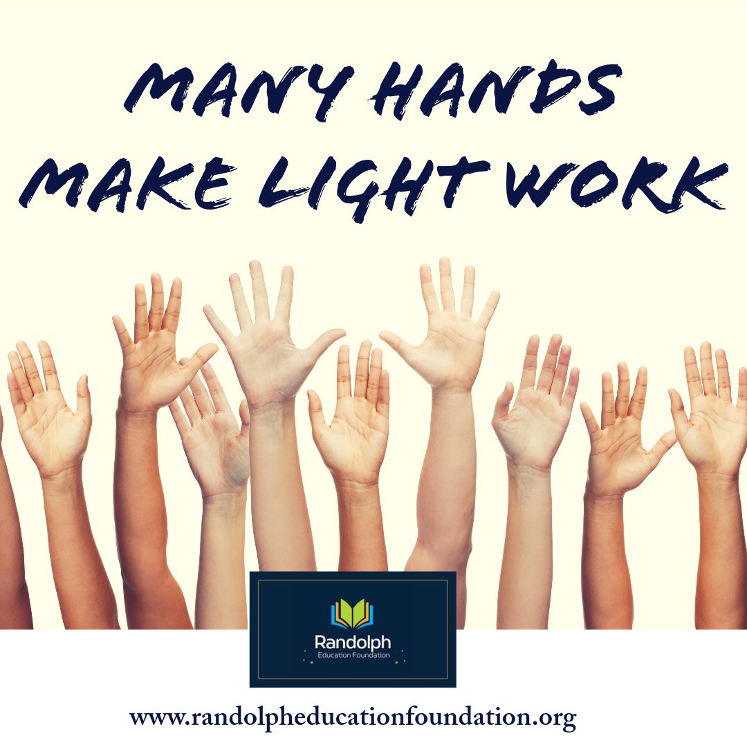 REFinfo's tweet image. Did you know...
Since its creation in 2009, the Randolph Education Foundation (REF) has donated more than $350,000 in support of programs that enable innovation and school readiness in the Randolph Township School District.

Join us!

RandolphEducationFoundation@gmail.com