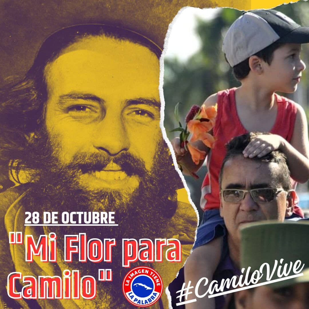 Héroes surgirán de todos los pueblos y de todas las aldeas y de todas las esquinas de la patria para defenderla!, porque para eso no hace falta sino tener la razón de nuestra parte y eso es lo que importa”.
#CamiloVive #CubaPorLaVida ⚡️⚡️
<a href="/cubacooperaven/">Brigada Médica Cubana en Venezuela</a> <a href="/MINSAPCuba/">Ministerio de Salud Pública de Cuba</a> ⚡️⚡️
