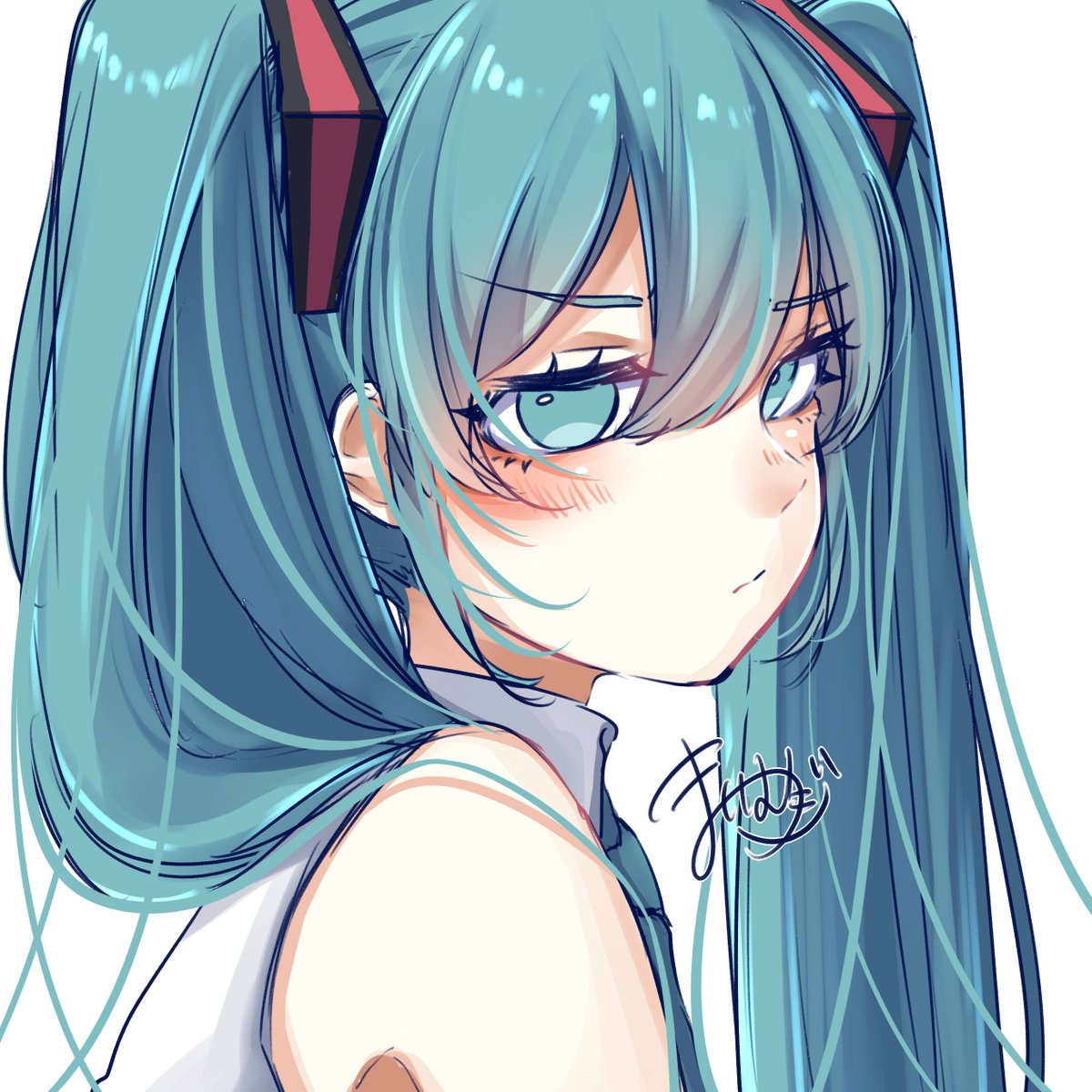 初音ミク「あなたが選ぶのはどのミクちゃん??#初音ミク #VOCALOID 」|まいむぎのイラスト