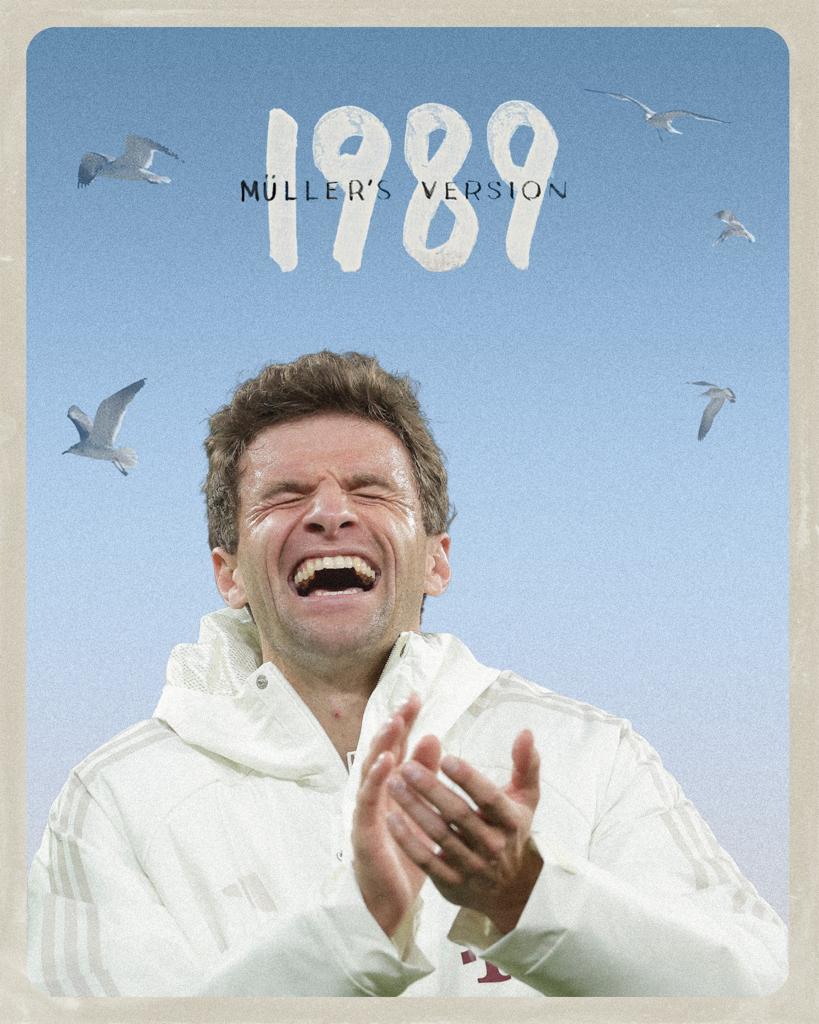 FCBayernUS's tweet image. Müller&apos;s Version 🎵