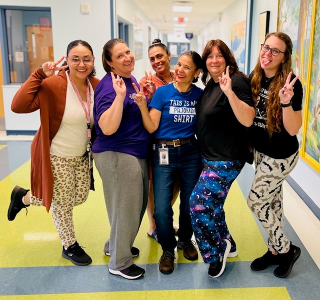 ApopkaES_OCPS's tweet photo. Our teachers and staff members love pajama day! #ocps #ocpsmeanssuccess #RedRibbonWeek https://t.co/ML7lb3nuPM