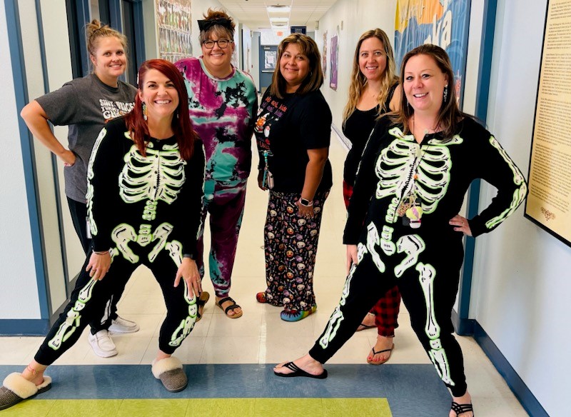 Our teachers and staff members love pajama day! #ocps #ocpsmeanssuccess #RedRibbonWeek
