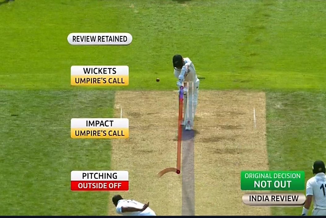 arkam__'s tweet photo. 2019: Kohli was given out by Umpire’s Call in the Semi Final of WC.

2021: Williamson was given Not out by Umpire’s Call in WTC Final.

No one uttered a word about this particular rule back then.
#PAKvSA #PAKvsSA https://t.co/WQ37LD6vYu