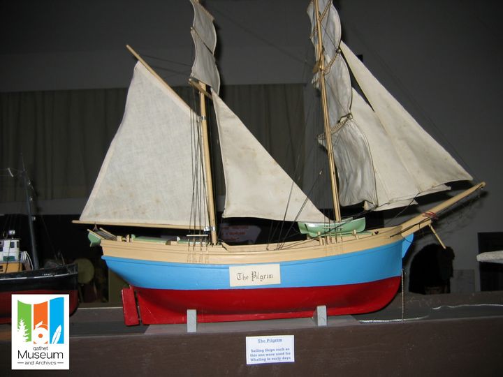 #artiFACT This model was made by Ed Everett in 1965. It an example of a whaling ship used in the mid and late 1800s, though this particular model is of 'The Pilgrim' - a boat that exists in the story 'Two Years Before the Mast'.
ID: 1988.56.2983
#objectoftheweek #qathetmuseum