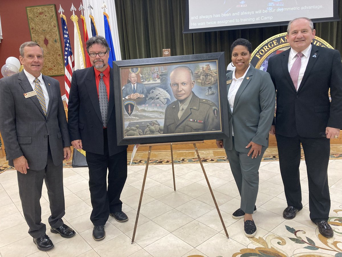 Today, the Army honors General Eisenhower!  We like Ike!!