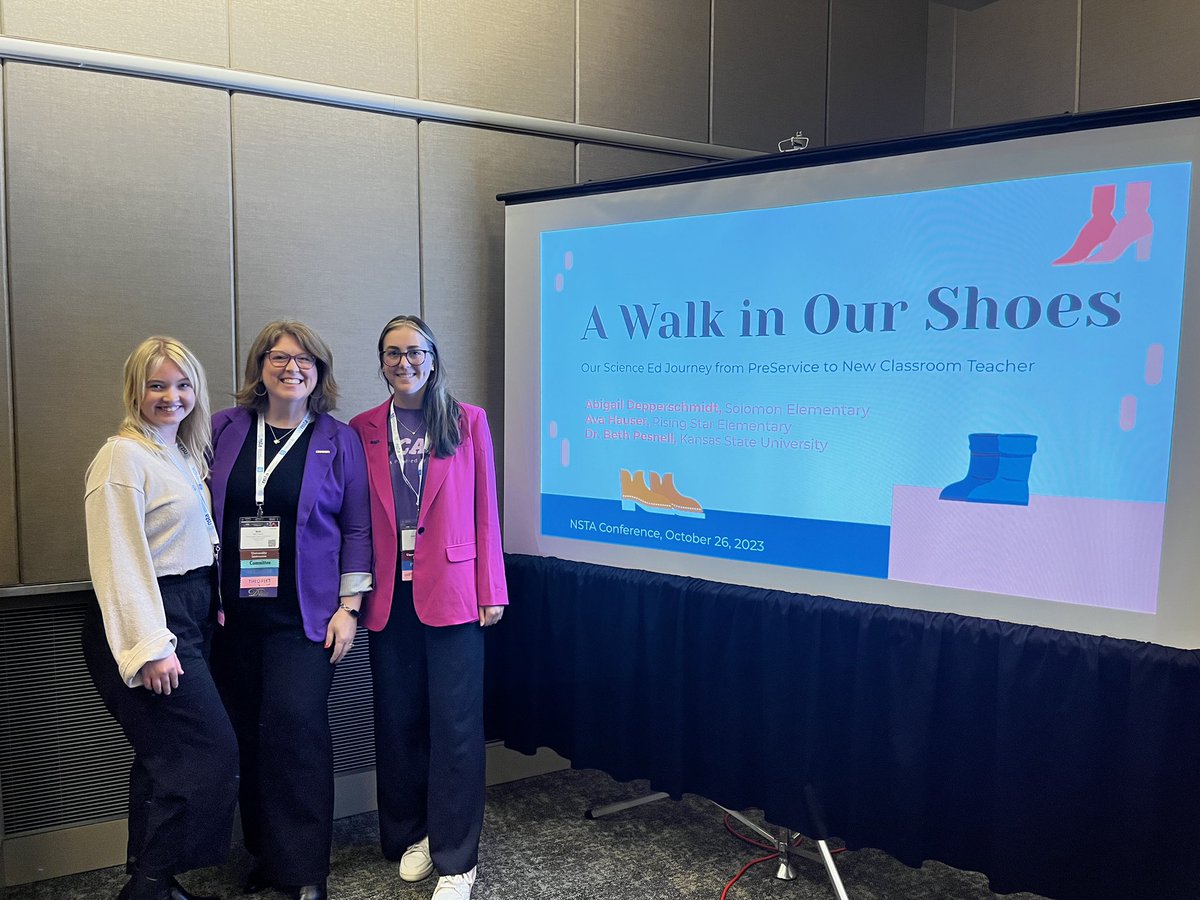 MsHauserin2nd's tweet image. Such a great couple days at @NSTA representing @RStar512! Such an honor to speak at a session alongside my amazing mentor, @BethPesnell!
