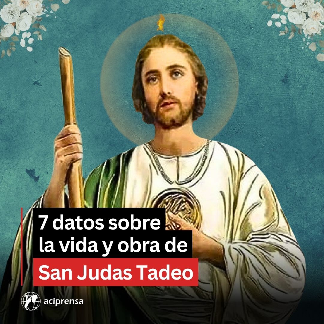 aciprensa's tweet photo. San Judas Tadeo, patrono de las causas imposibles, es uno de los santos más populares y queridos debido a los numerosos "favores" que sus devotos aseguran haber obtenido por su intercesión. Aquí 7 datos que tal vez no sabías sobre su vida.
👉 https://t.co/MYAVf7vhhv https://t.co/tz59uZps2E
