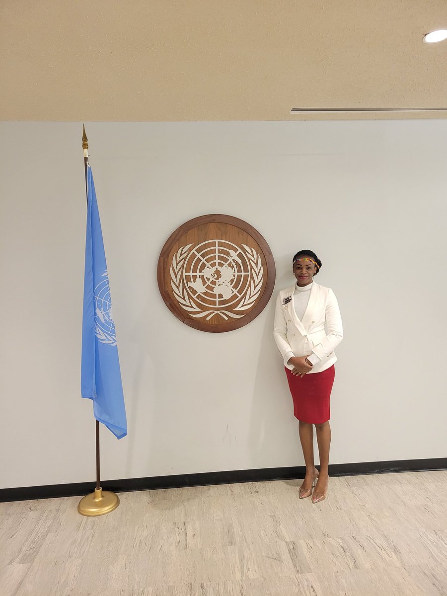 Our principle is still unchanged: " If they don't give you a seat at the table, bring your own folding chair." (SHIRLEY CHISHOLM)

It was a honnor to represent my country at the WPS-YPS synergy Roundtable in New-York at the UN headquarters.

#YoungWomenLeadershipOnYPS
#YPS
#WPS