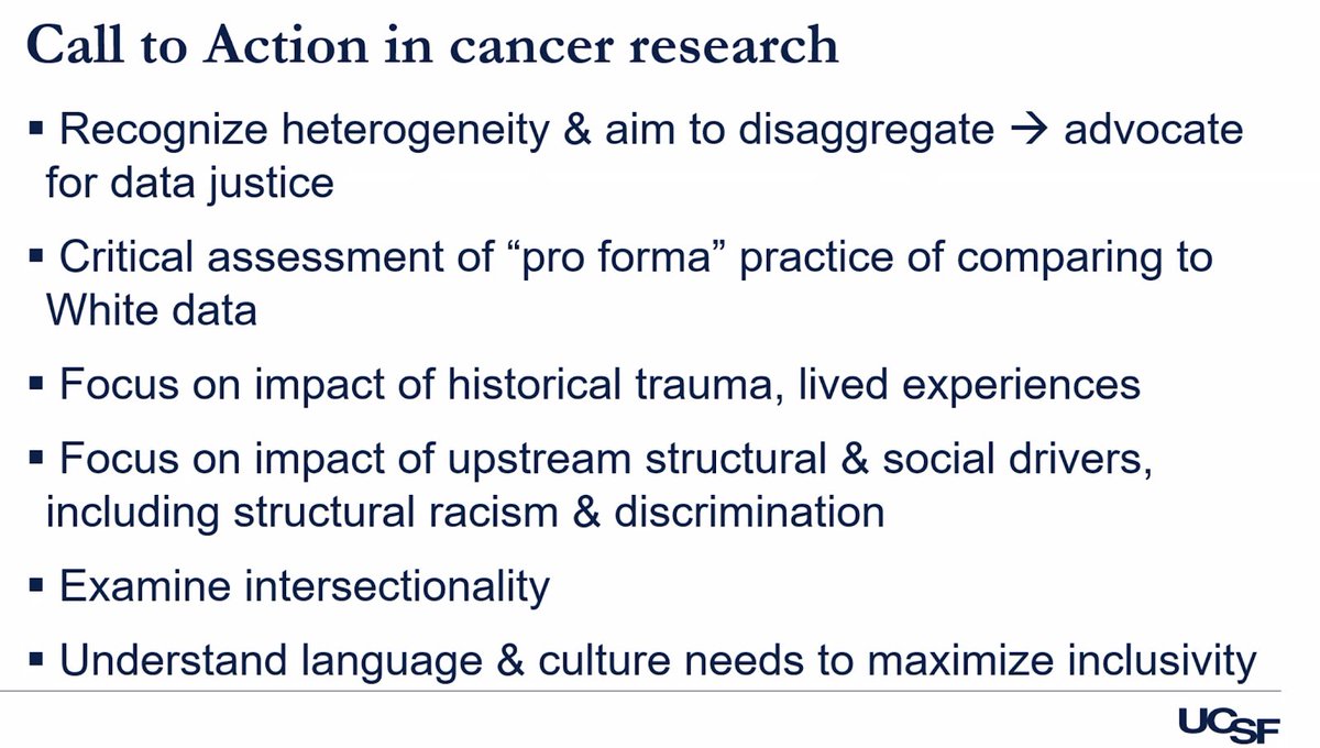 We're so proud of Dr. Scarlett Gomez for receiving the Christopher N.H. Jenkins Cancer Control Award yesterday! She presented findings on disparities in #lungcancer and #breastcancer among #AsianAmerican subgroups, and how to make cancer research in Asian Americans more equitable