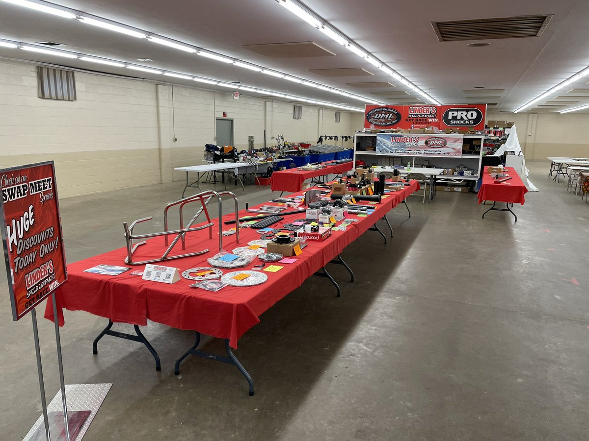 We are all set up for the Swap Meet tomorrow at <a href="/FremontSpeedway/">Fremont Speedway</a> (Sandusky Cty Fairgrounds). Be sure to stop by and see all the great vendors. Get a jump on the 2024 season by dropping off any shocks or steerings that need attention.