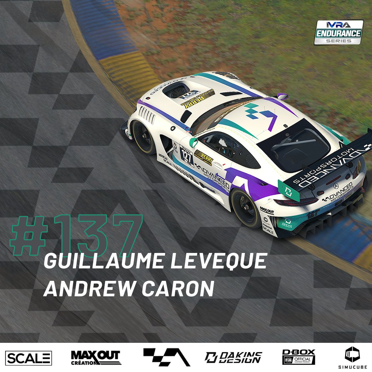 LysEsports's tweet photo. Tomorrow is race day for Guillaume and Andrew in the IVRA Endurance Series. The drivers are ready for a tough race around Road Atlanta. Don't miss the qualification starting at 10 am EST!

📺: https://t.co/AFjQynE3GJ
📸: @puresims_morgan https://t.co/EX6M3F7i7D