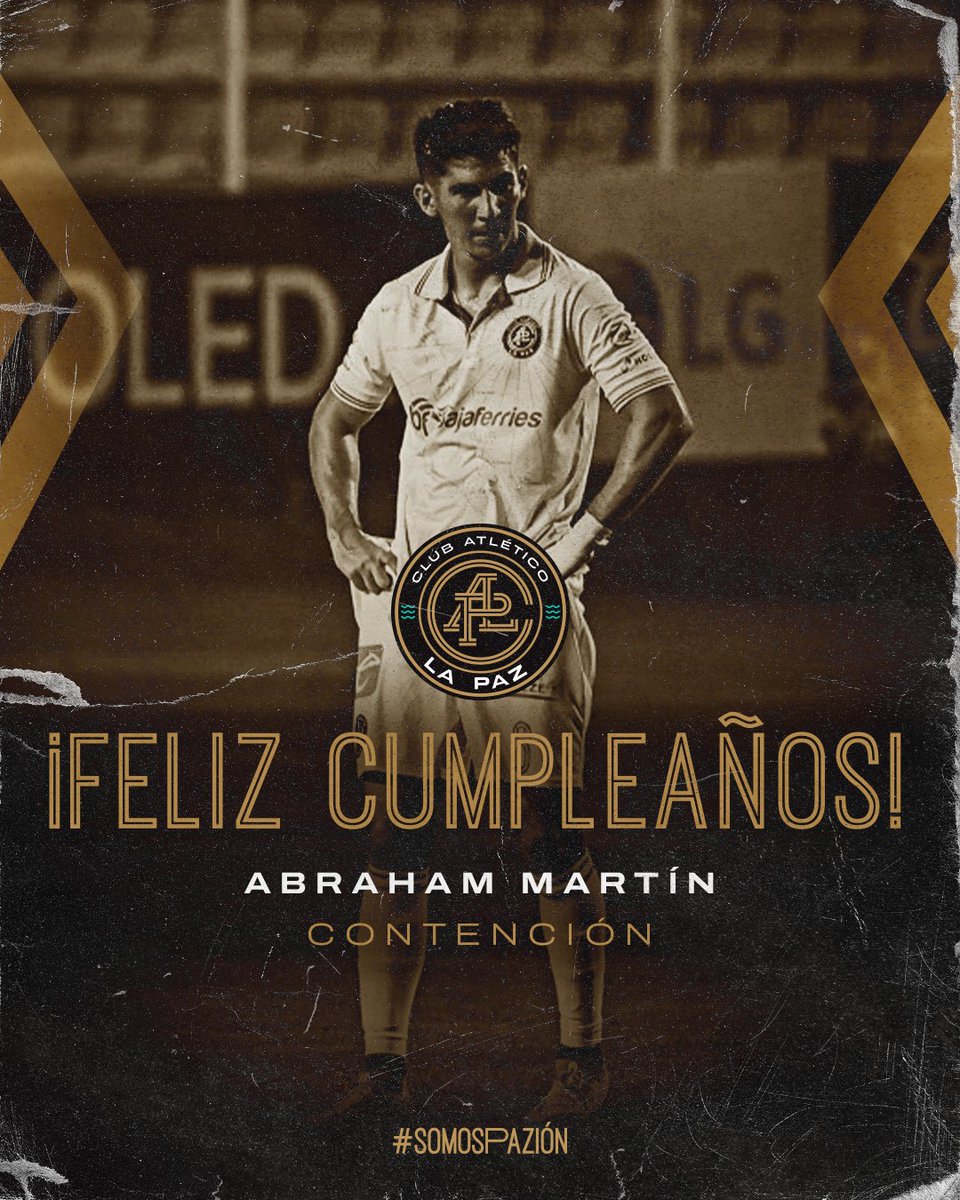 atleticolapaz's tweet photo. Feliz cumpleaños Chicha.

Abraham Martín, jugador del equipo aurinegro 🟠 ⚫️ cumple años el día de hoy.

#SomosPAZion https://t.co/fKz7DvthVt